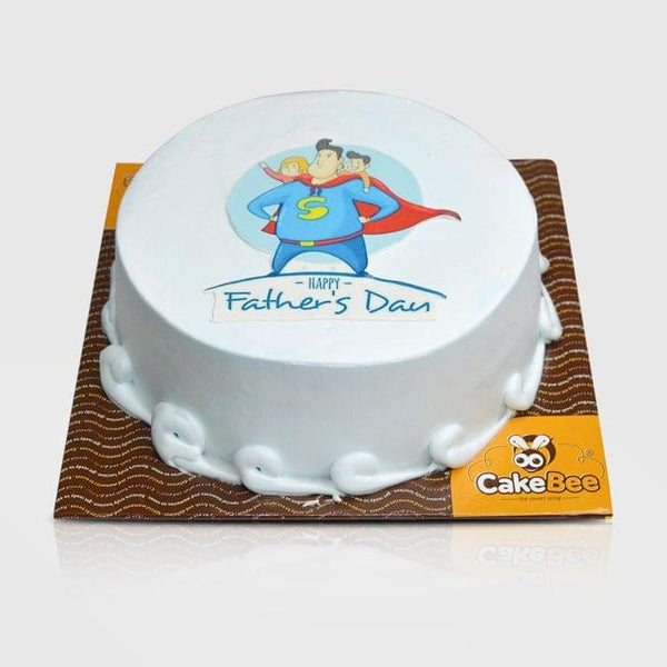 Tasty Super Hero Theme Cake - Jhansi